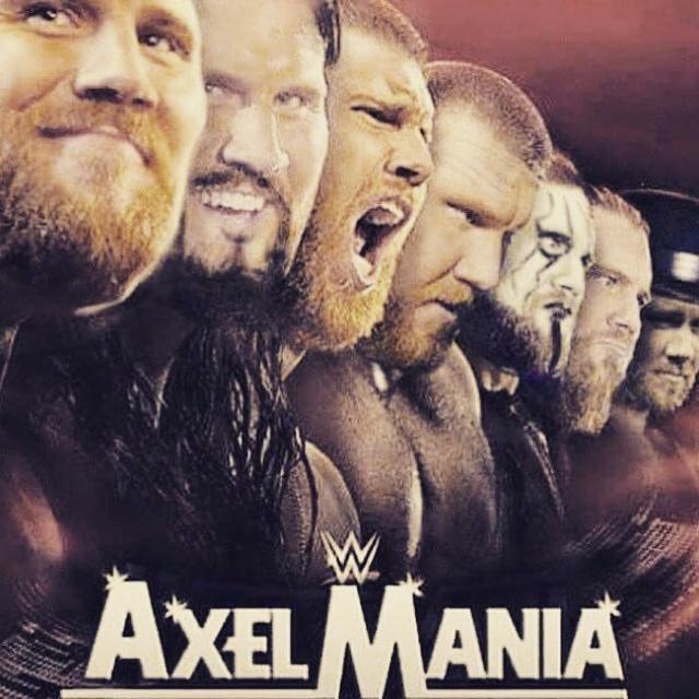 OSReunion's tweet photo. @RealCurtisAxel #AxelMania is running wild brother!!!! #Wrestlemania31 #CurtisAxel #WWE http://t.co/8uQgW7vYlx