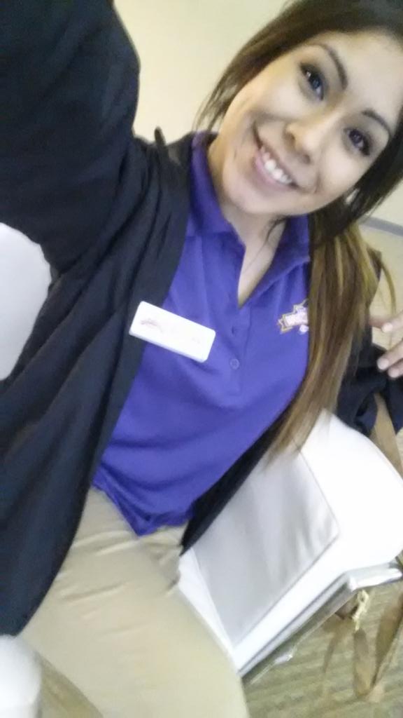 Sitting in Eva Longoria\s birthday chair... Happy birthday Eva (; 