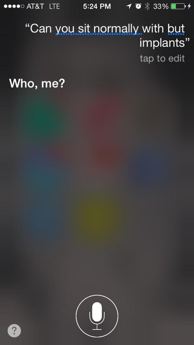 Siri's ass may or may not be fake .. http://t.co/xdVY8xO6OI<a href="/tag/fan"class="tags"><span>#fan</span></a>