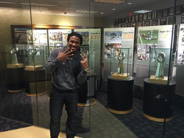 Former Memphis OC and now Steelers coach Randy Fichtner just sent me this.  He got his boy <a href="/DeAngeloRB/">DeAngelo Williams</a> back