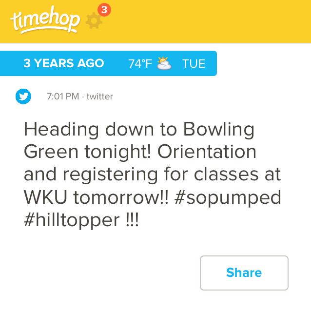 madculbaguirre's tweet image. aww baby me was so excited to be a Hilltopper #stillam