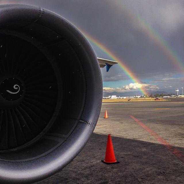 MEGAPLANE's tweet photo. #MEGAPLANE by @pksvilla #rainbow #jetengines #epicgopro #rockthesky #instagramaviation #instaaviation #igaviationco… http://t.co/leOno6rZHx