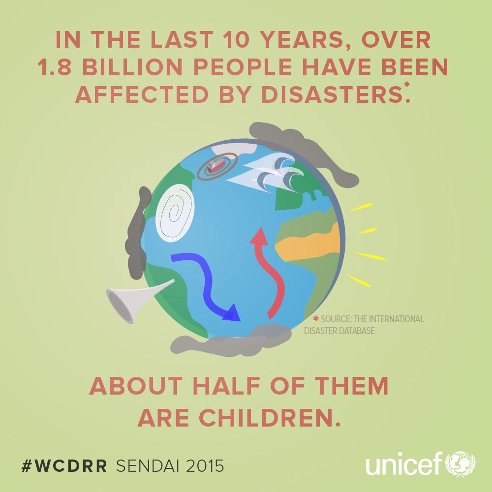 The last decade has seen some of the largest disasters on record #WCDRR