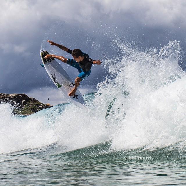 Big win for the young Brazilian @filipetoledo yesterday. He made the average conditions look pretty good with his a…