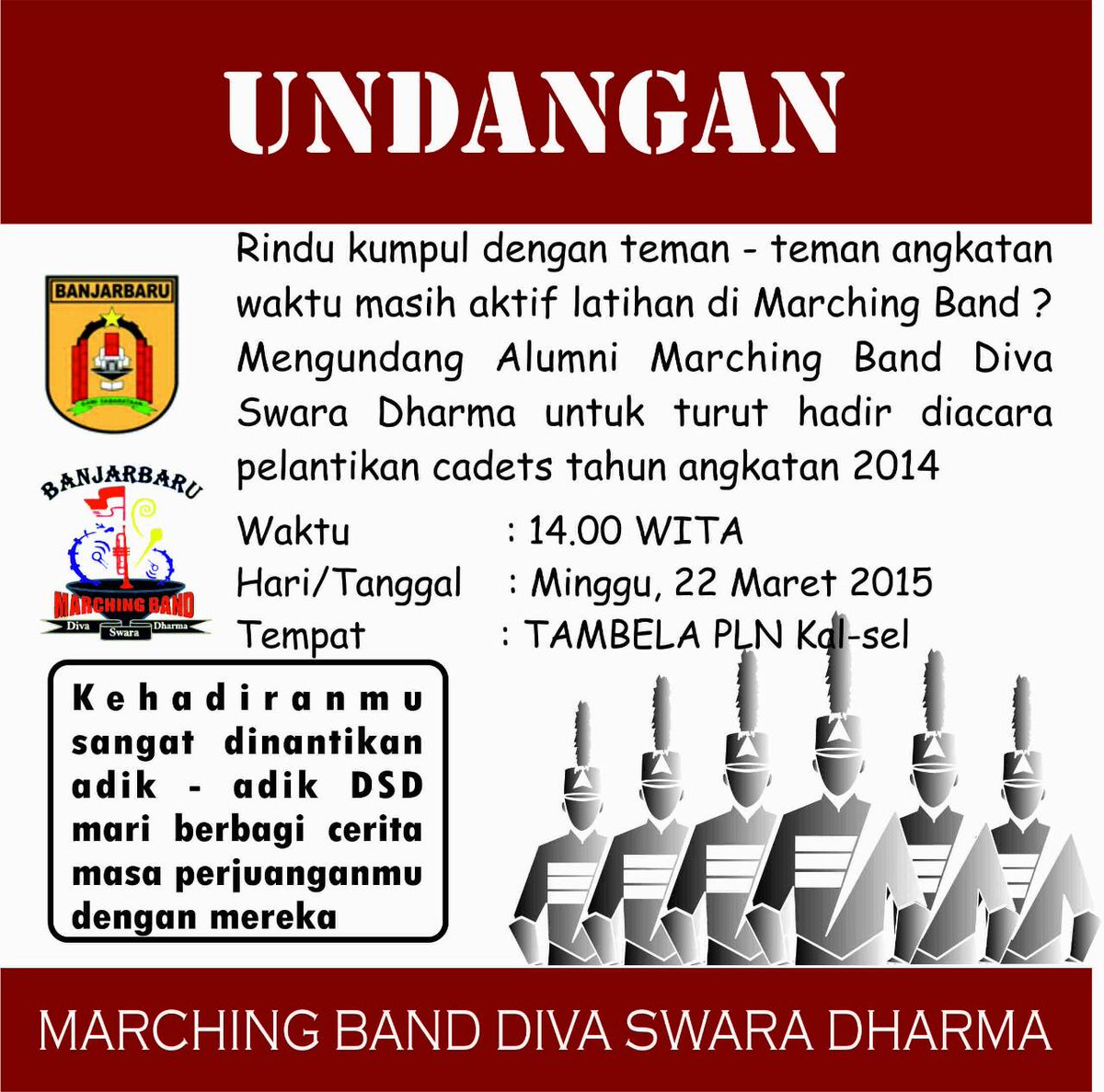 Mohon bantuannya para alumni ;)