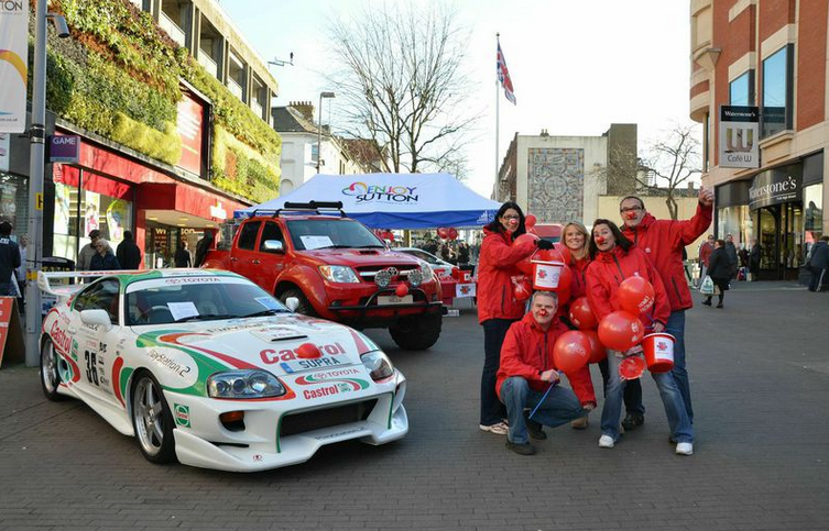 sportrelief's tweet photo. Thanks to all employees and customers @ToyotaGB who have raised £756,309 for #ComicRelief http://t.co/O9gXhXnBiC