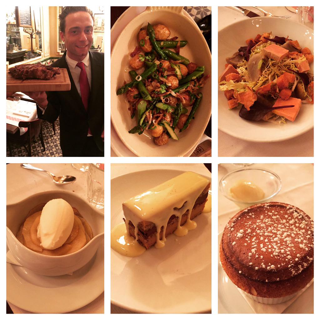 Ivanmbart's tweet photo. One of the best #PFW finale dinner! #AuxLyonnais @alainducasse #IMGEats @imgmodels #fashionflock http://t.co/hgqXKkHmP5