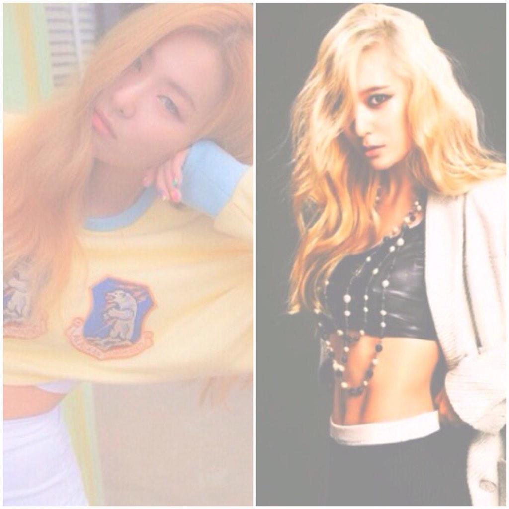 Kcelebrities_'s tweet photo. -requested- 
Who's Better with blonde hair? 
RT for Krystal 
FAV for Seulgi http://t.co/ETIvVOav9m