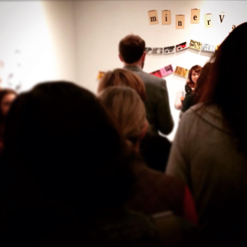 Minerva zine party! Readings til 8, Black Diary after that.