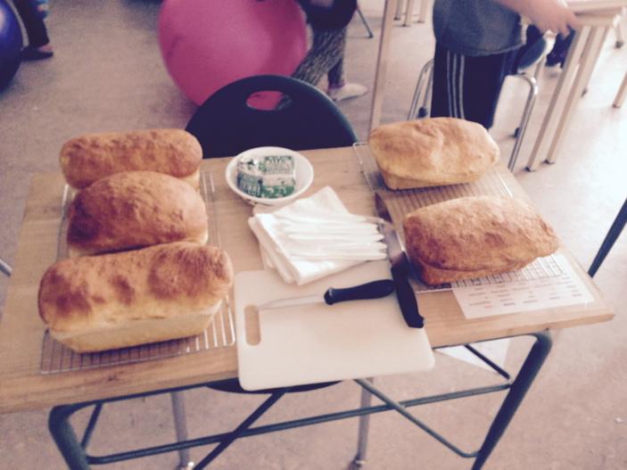 KreftingsClass's tweet photo. This is how our bread turned out! Yummy!! #gcmspride #bestyearever @DanaAriss Your class is next!! http://t.co/KDCHIdw1u4