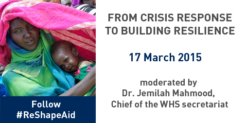 agenda4humanity's tweet photo. Our chief @JemilahMahmood is in Japan at #WCDDR where she moderates a session on building #resilience.
#ReShapeAid http://t.co/oiOvw9vOM0