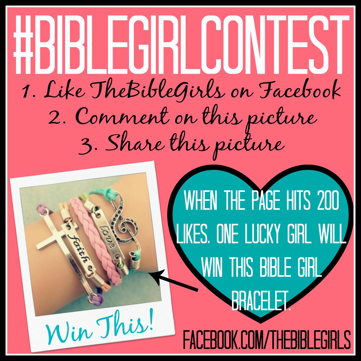 TheBibleGirls's tweet photo. Be sure to enter the #BibleGirlContest over on Facebook for a chance to win this bracelet!  http://t.co/EkXaRXKCpm http://t.co/mFzz9s2aMo