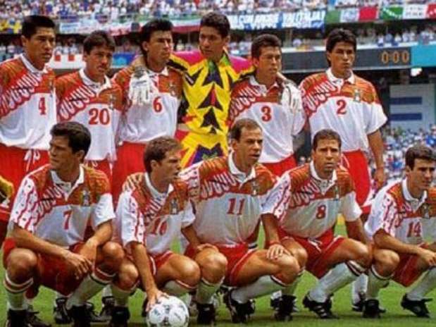 edwrdgein's tweet photo. @AztecaDeporte #viernesbotanero Selección mexicana 94 http://t.co/R66kwhNWuj