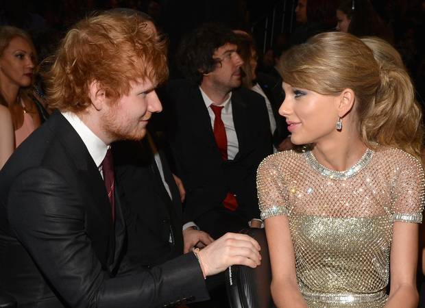 Do you see how they look at each other?
I don't believe that they are not in a relationship!
#TaylorSwift #EdSheeran