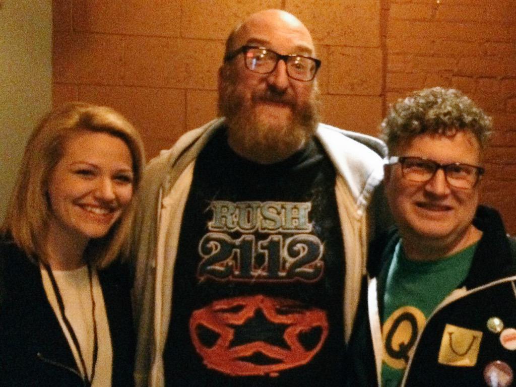 DeannaFalzone's tweet image. LOTS of laughs at the @thebrianposehn show! #goodtimes for a #goodcause @LaughFest @Gildas_Club_GR