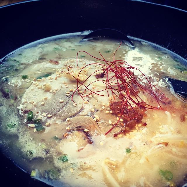 What's the wrongest thing you can eat today? How about the Tonkotsu Rich? ;D

Photo by Zye Manalo-Monta