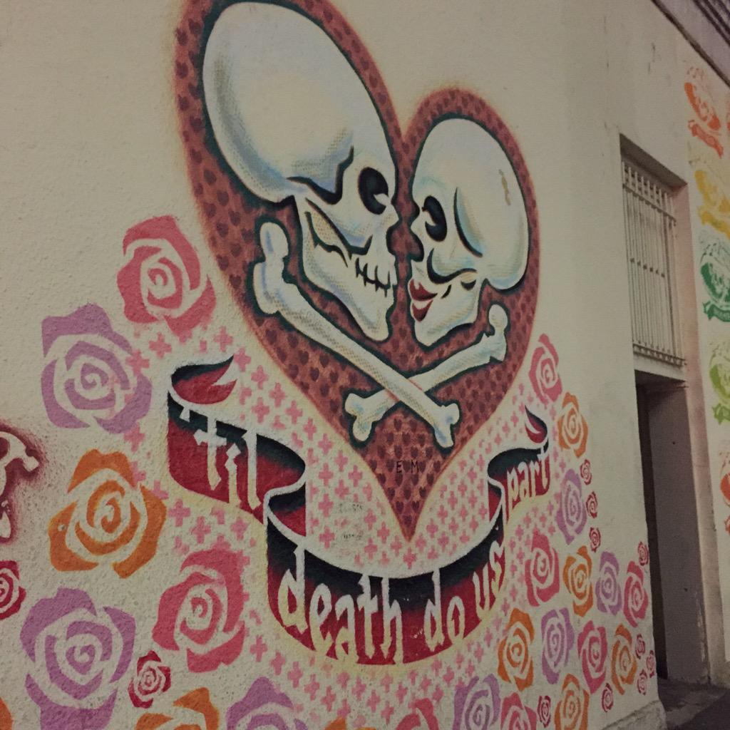 pastelmagick's tweet photo. I heart this famous Austin #mural @citygrammag #sxswbingo http://t.co/nTLKaIQMCN