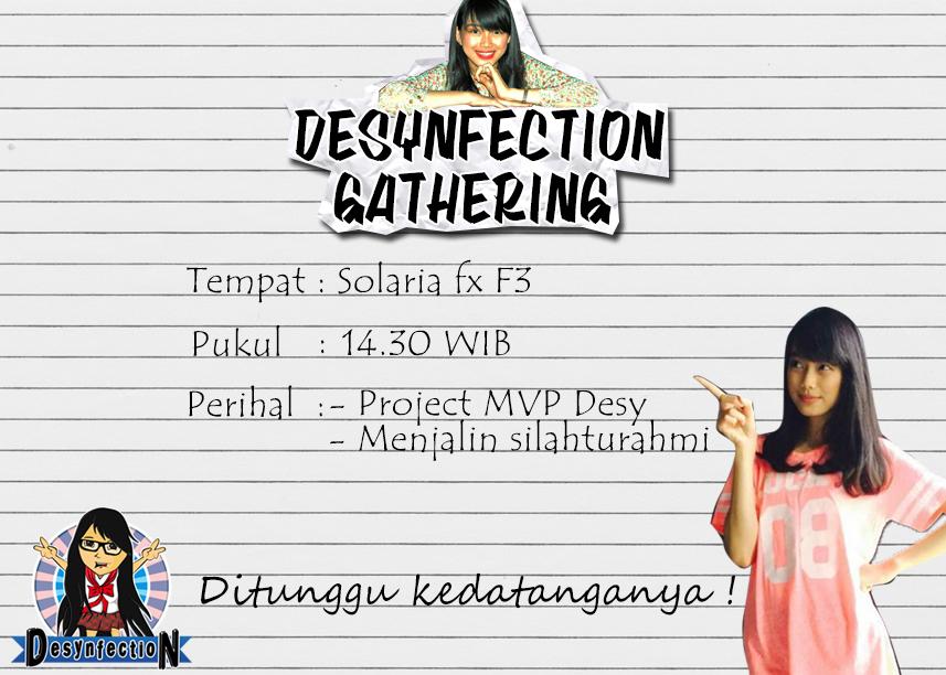 Desynfection's tweet photo. Hehe ditunggu yah besok!! http://t.co/eiUZGmi2CP