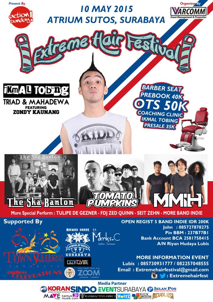 Ayo KLIMISER datang dan ramaikan! Extreme Hair Festival Feat @IkmalTobing Info lebih lanjut <a href="/Extremehairfest/">Extremehairfest</a>