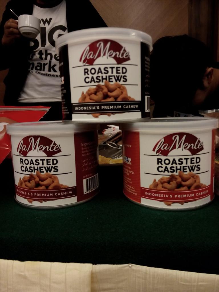 Indonesia's Premium Cashew #BandungJuara #Oneintwenty #BizPlanCompetition #PitchingDay <a href="/BudiIsman/">Budi Satria Isman</a> <a href="/BeSmartpreneur/">OneInTwenty Movement</a>