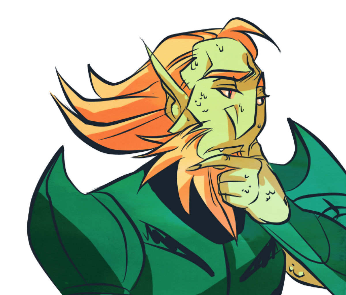 HAHoffmanart's tweet photo. More #Nylocke colors :DD http://t.co/LsFNr9Q1lz
