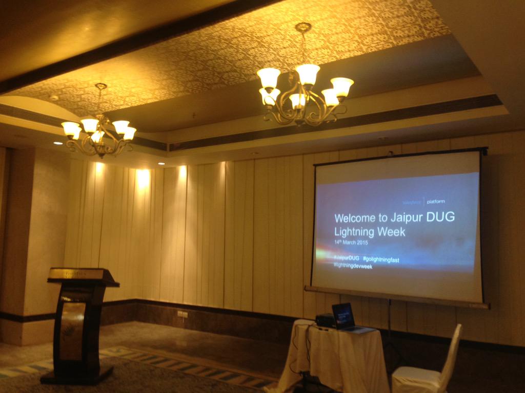 gauravkheterpal's tweet image. And we are about to get rolling #JaipurDUG #LightingDevWeek #goLightningFast