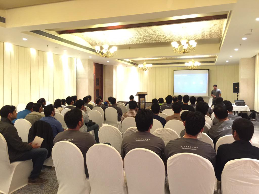 forceguru's tweet image. So we've started #jaipurDUG #goLightningFast #lightningdevweek