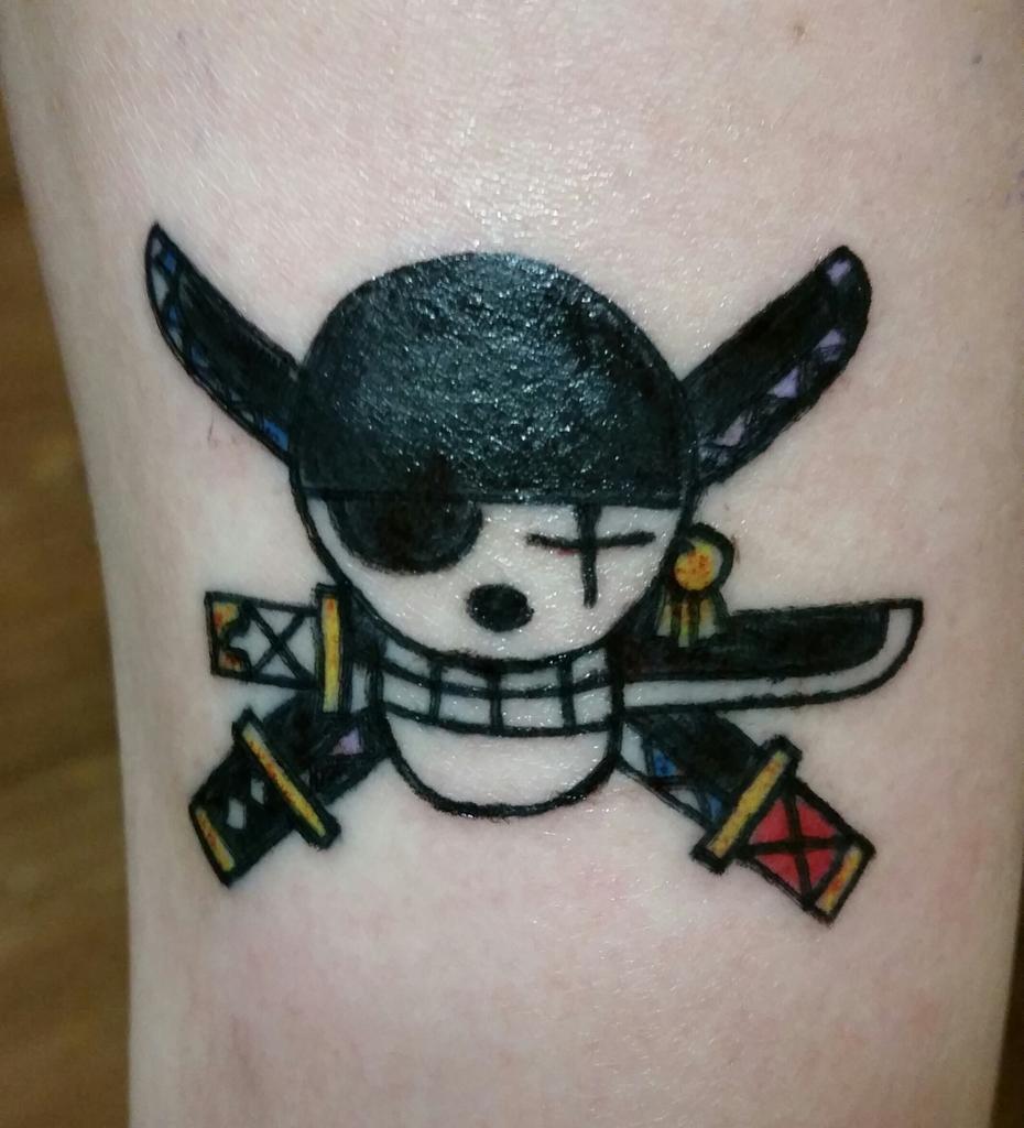 Jolly Roger  One piece logo, One piece tattoos, Jolly roger