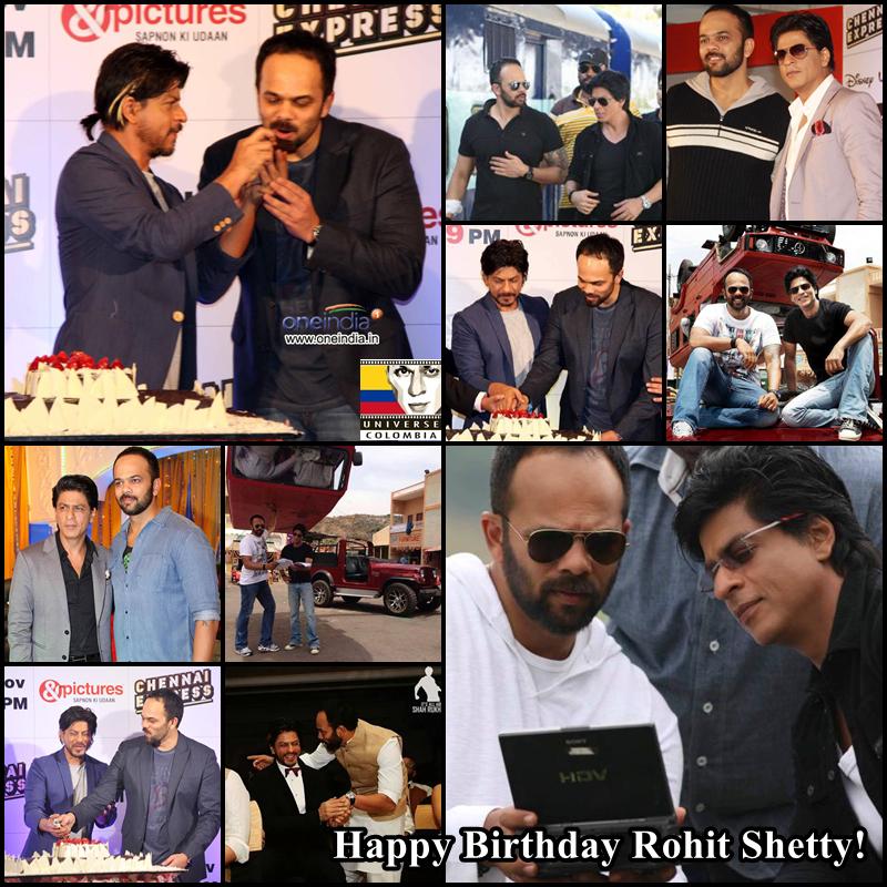 The Colombian SRKians wish to Rohit Shetty a beautiful and happy birthday!

Happy Birthday Rohit Shetty.. God bless! 