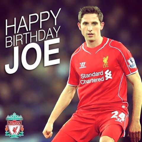 Happy Birthday Joe Allen! He\s going 25th today. 