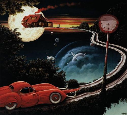 resimalemi's tweet photo. Jacek Yerka
Resimlerinde fantastik biçimler kullanmıştır, insan figürüne resimlerinde  rastlanmaz.
1952,ToruńPolonya http://t.co/1DF3g4uhnK