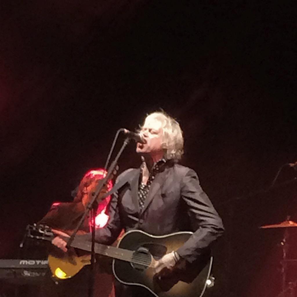 Bob Geldof at the Irish village - awesome