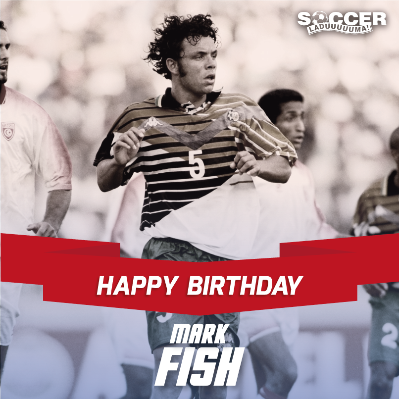 Happy Birthday to South African football legend, Mark Fish! Have a great day! :) 