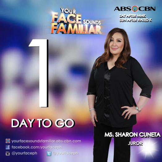 ems_0143's tweet photo. Malapit na Sha! mapanuod sa tv! Nag iisang #MegaStar #YourFaceSoundsFamiliar @sharon_cuneta12 @YourFacePH http://t.co/HSVLYPQs2l