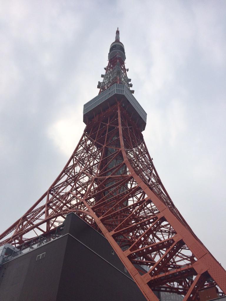 AlexT41's tweet photo. Tokyo Tower http://t.co/YZ4962Rlct