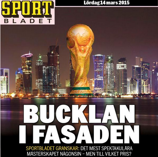oskar_mansson's tweet photo. Idag får ni gärna läsa mitt reportage från Qatar om tidernas mest kontroversiella fotbolls-VM. http://t.co/o7lsgaqrD1 http://t.co/KdvJP8NhyQ