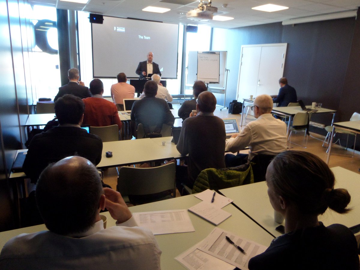 Seed Forum Pitch training in Oslo. Great Companies !