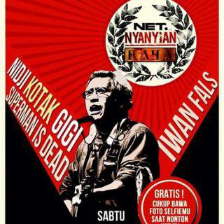 Jangan lupa saksikan konser Nyanyian Raya bersama <a href="/SID_Official/">SID</a> malam ini pukul 19:00 hanya di Net Tv #ThisIsPunkRock