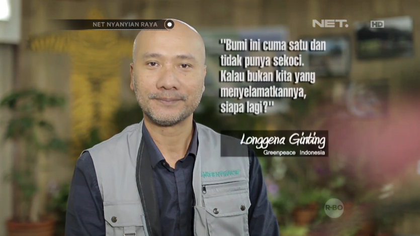 "Laut yg hrs dijaga kra merupakan pusat khidupan manusia yg sudah terancam olh perbuatan manusia" #NET_NyanyianRaya