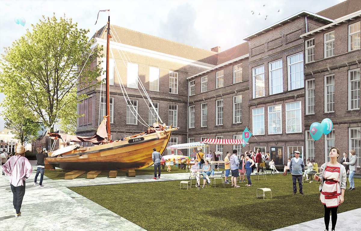 Van HBS naar Hanzehuis, nieuw icoon voor #kampen ! Lees alles over het plan in het magazine op nohnik.nl