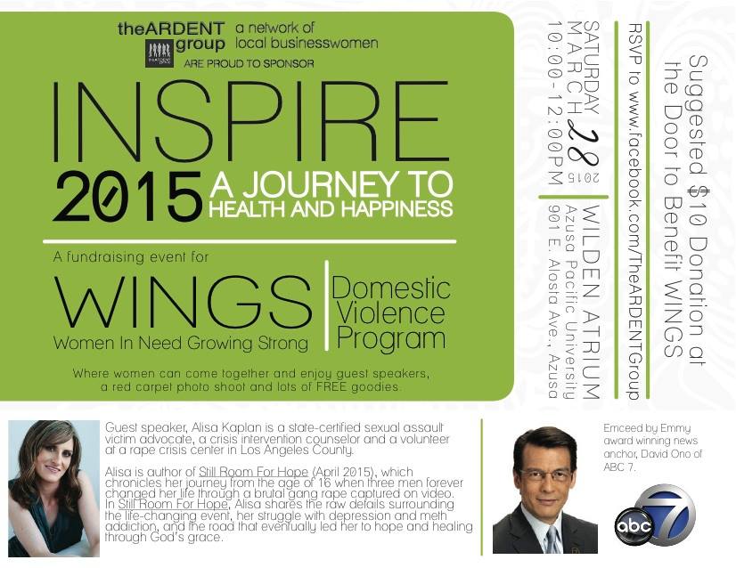 Spin360Fitness's tweet image. We are honored and excited to have ABC 7 Eyewitness co-anchor David Ono emceeing INSPIRE 2015! #DavidOno #ARDENTINSP