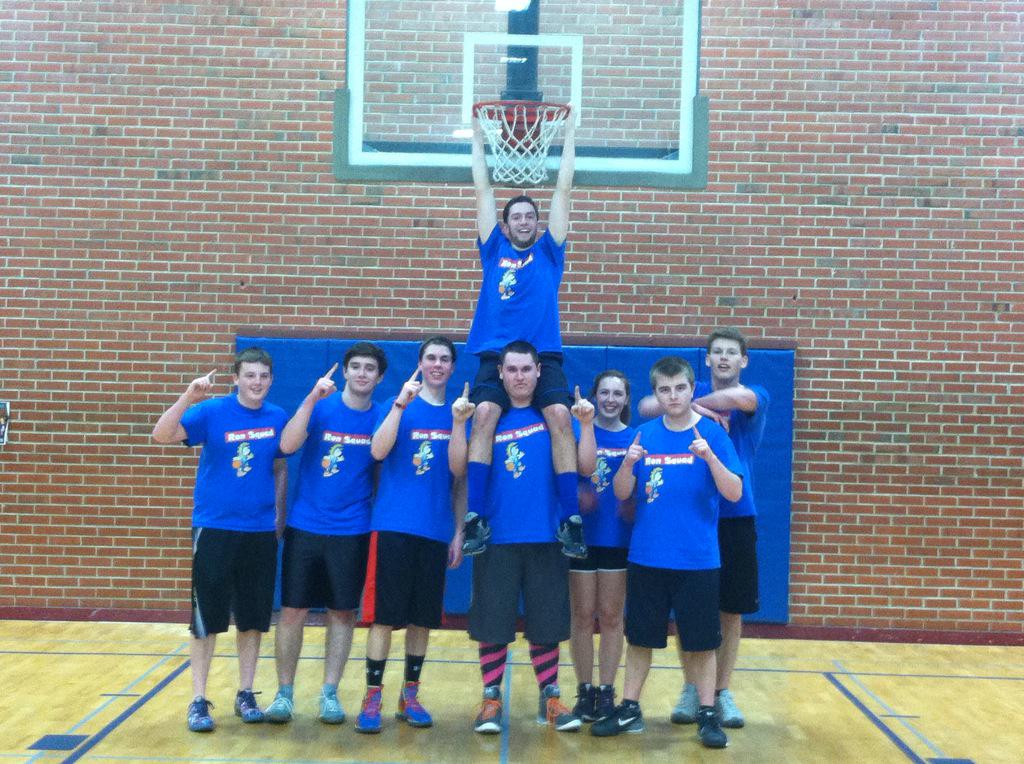 Thebaldwinner's tweet photo. Heck of a run with this team. Wouldn't trade it for a win. Sadly we are missing Samir and Brad. #RonSquad http://t.co/7giIwpCX9k