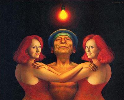 resimalemi's tweet photo. Rudolf Hausner
Ressam
Doğum: 4 Aralık 1914, Viyana, Avusturya
Ölüm: 25 Şubat 1995, Mödling, Avusturya
UNUTULMAZ http://t.co/cINQNbsU6F