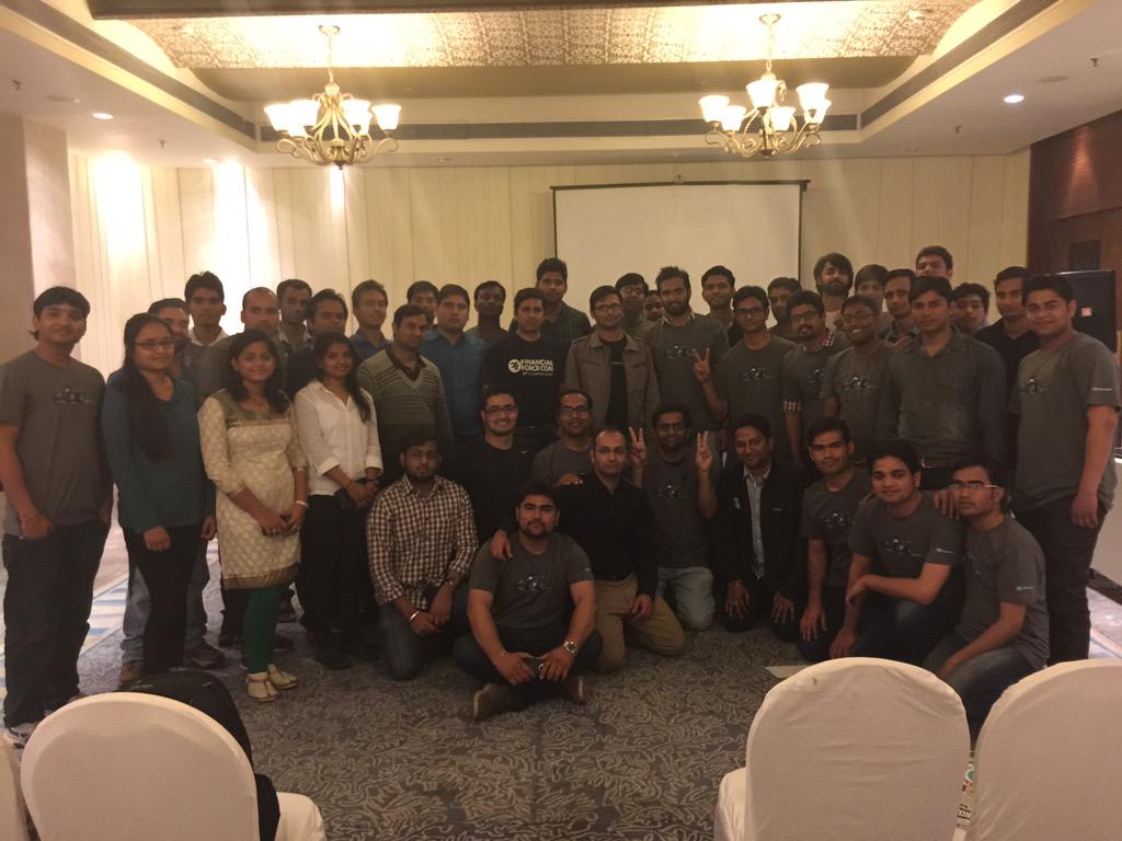 forceguru's tweet image. Wrapping up awesome Meetup... Will see you guys soon #GoLightingFast #JaipurDUG #lightningdevweek