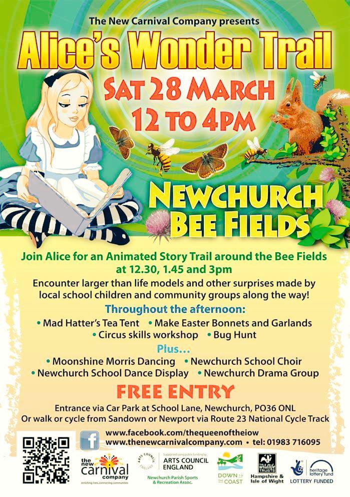 Can't wait for #aliceswondertrail please #share to make it the biggest #isleofwight #family event yet! <a href="/pointerinn/">Pointerinn</a>