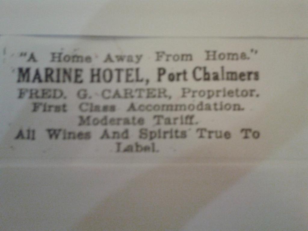 Advert from 1928 #Marinehotel #akaThePortsider not much has changed.