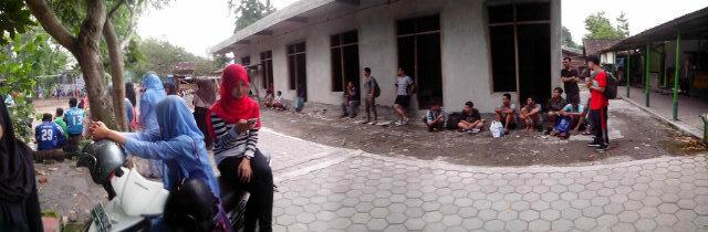 Sembari menungguu tanding voly, #MiladFKIKUMY