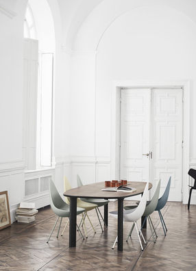 Drop Padded #chair - Leather - Reissue 1958 - Fritz Hansen - £1,290.00 bit.ly/18mWLeg  <a href="/MadeInDesignUK/">Made In Design UK</a>