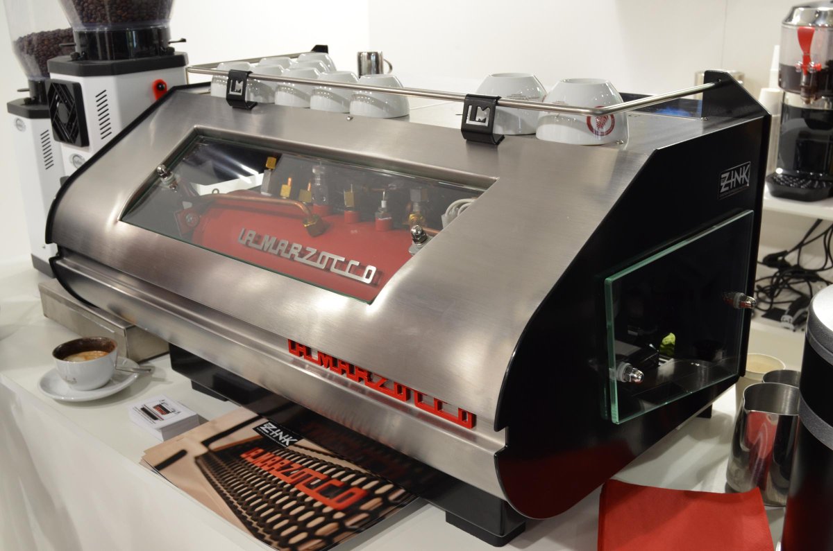 Come check out our new custom #lamarzocco #byzink @MAHLKOENIG booth #internorga until March 18th in Hamburg!