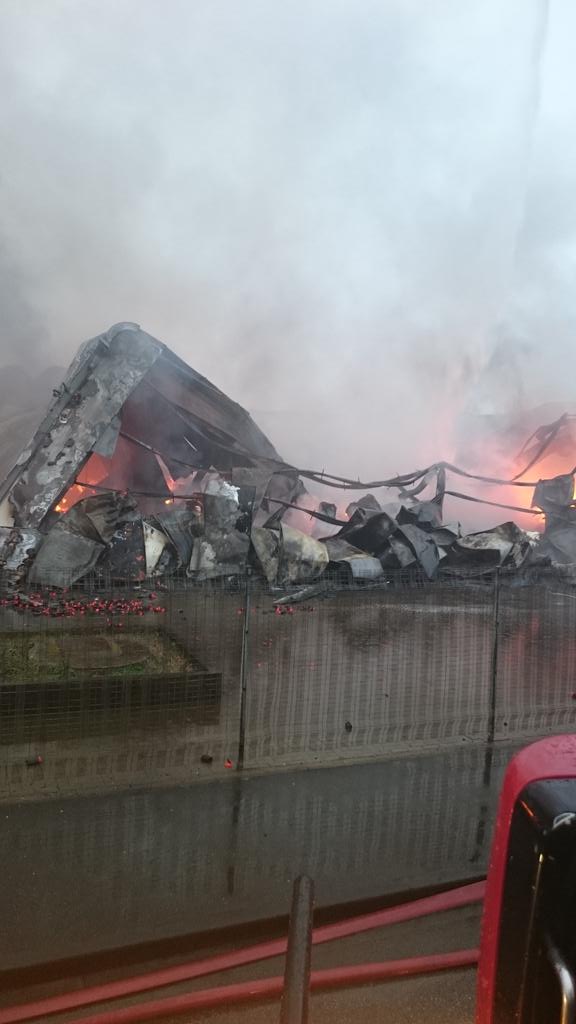 richardbarnes80's tweet photo. @onlyfirefghters aerial view of a recent fire http://t.co/s5Gx7FPaP8